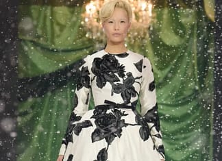 Richard Quinn’s Winter Wonderland Fashion Show in London Richard Quinn