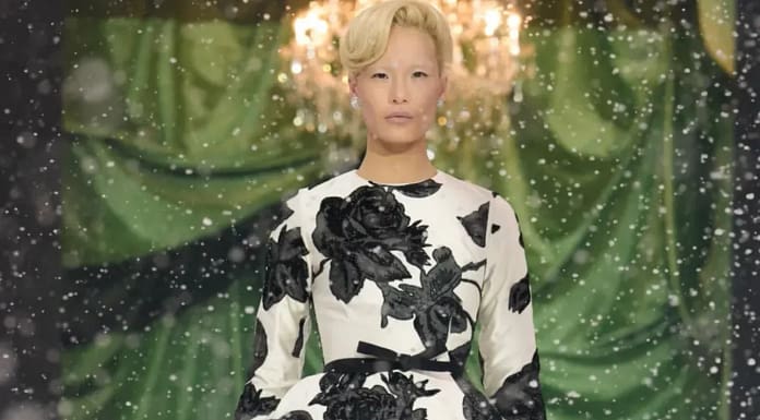 Richard Quinn’s Winter Wonderland Fashion Show in London Richard Quinn